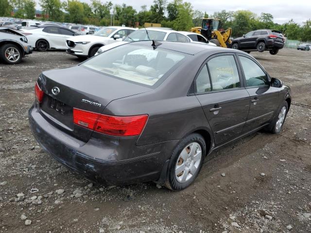 5NPET46C19H538471 - 2009 HYUNDAI SONATA GLS CHARCOAL photo 4