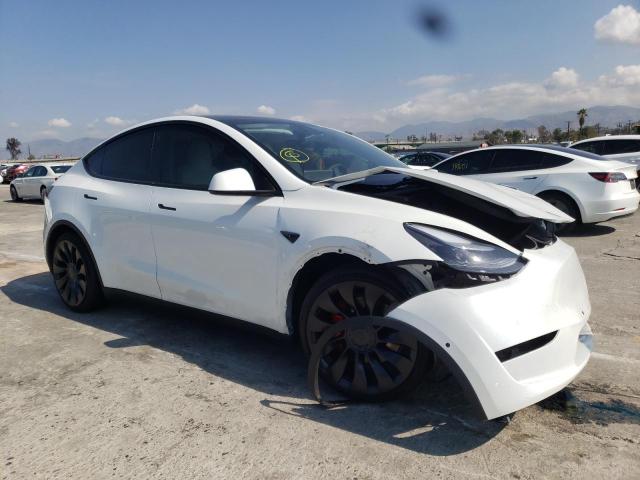 7SAYGDEF0NF446566 - 2022 TESLA MODEL Y Белый фото 1