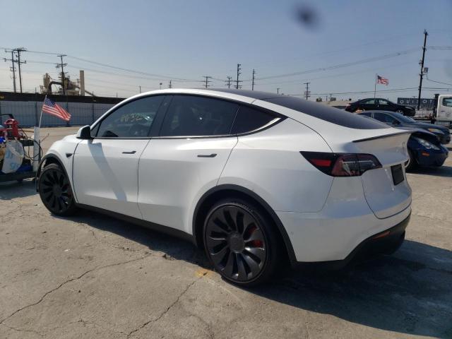 7SAYGDEF0NF446566 - 2022 TESLA MODEL Y Белый фото 3