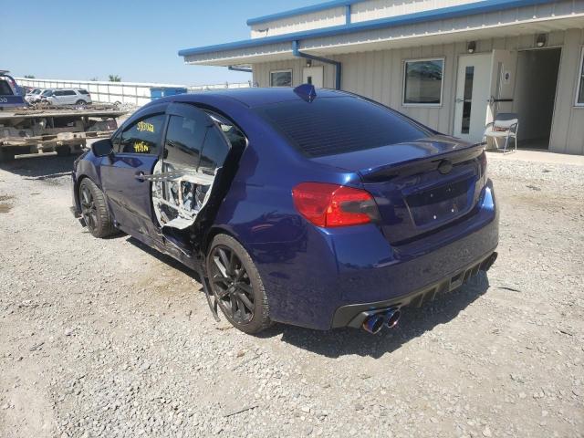 JF1VA1C68M9821301 - 2021 SUBARU WRX PREMIU BLUE photo 3