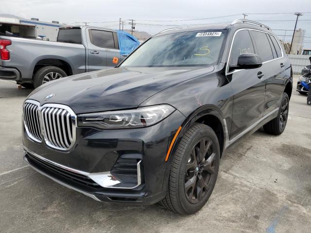 5UXCW2C02N9M89408 - 2022 BMW X7 XDRIVE4 BLACK photo 2