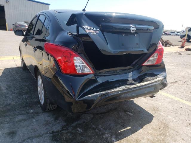 3N1CN7AP5JL814266 - 2018 NISSAN VERSA S BLACK photo 9