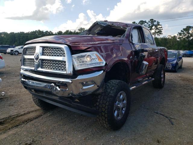 3C6UR5FL9GG186365 - 2016 RAM 2500 LARAM BURGUNDY photo 2