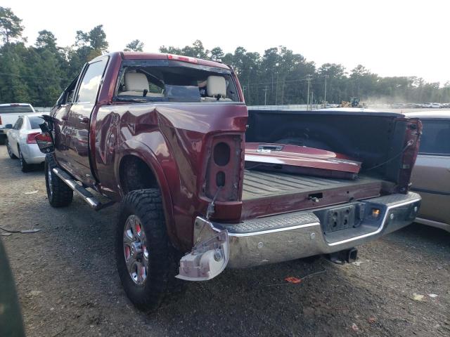 3C6UR5FL9GG186365 - 2016 RAM 2500 LARAM BURGUNDY photo 3