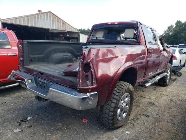 3C6UR5FL9GG186365 - 2016 RAM 2500 LARAM BURGUNDY photo 4