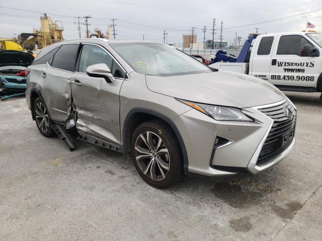 JTJGZKCA6J2001080 - 2018 LEXUS RX 350 L SILVER photo 1