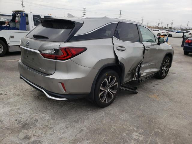 JTJGZKCA6J2001080 - 2018 LEXUS RX 350 L SILVER photo 4