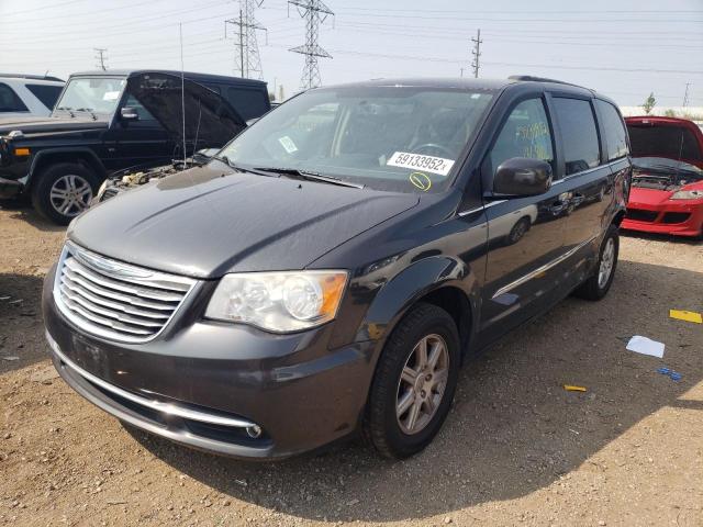 2C4RC1BG3CR320843 - 2012 CHRYSLER TOWN & COU CHARCOAL photo 2