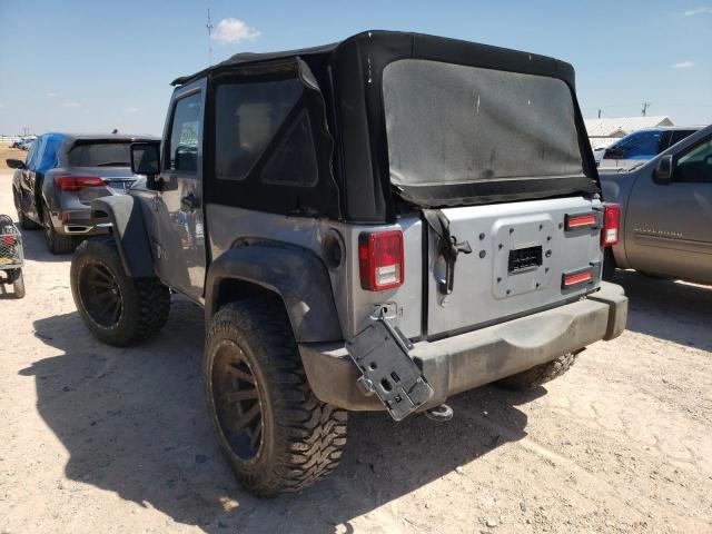 1C4AJWAG3FL591187 - 2015 JEEP WRANGLER S GRAY photo 3