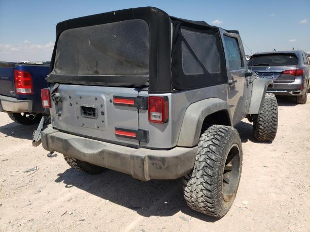 1C4AJWAG3FL591187 - 2015 JEEP WRANGLER S GRAY photo 4