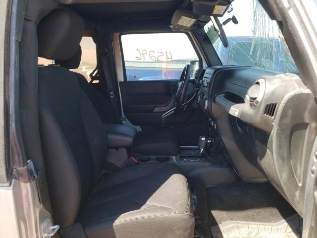 1C4AJWAG3FL591187 - 2015 JEEP WRANGLER S GRAY photo 5