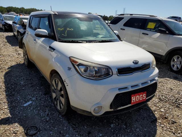 KNDJX3A56E7059418 - 2014 KIA SOUL WHITE photo 1