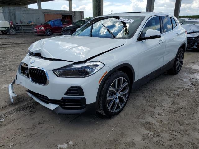 WBXYH9C07N5U70695 - 2022 BMW X2 SDRIVE2 WHITE photo 2