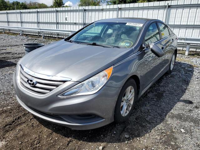 5NPEB4AC2EH922618 - 2014 HYUNDAI SONATA GLS  photo 2