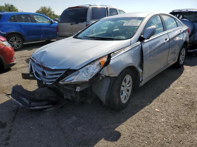 5NPEB4AC1CH438632 - 2012 HYUNDAI SONATA GLS SILVER photo 2