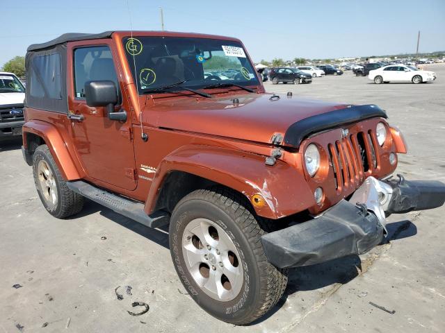 1C4AJWBG8EL262739 - 2014 JEEP WRANGLER S ORANGE photo 1