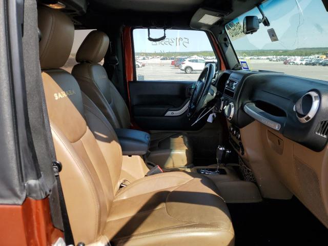 1C4AJWBG8EL262739 - 2014 JEEP WRANGLER S ORANGE photo 5