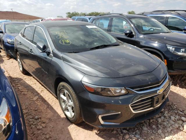 1G1ZB5ST8HF210594 - 2017 CHEVROLET MALIBU LS GRAY photo 1