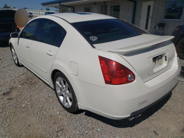 1N4BA41E08C803897 - 2008 NISSAN MAXIMA SE/ WHITE photo 3