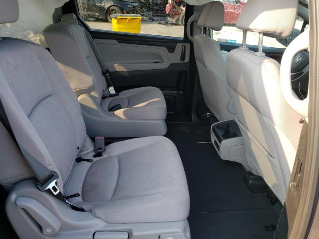 5FNRL6H20KB133627 - 2019 HONDA ODYSSEY LX GRAY photo 6