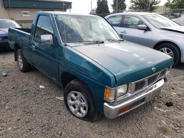 1N6SD11S5TC387227 - 1996 NISSAN TRUCK BASE GREEN photo 1