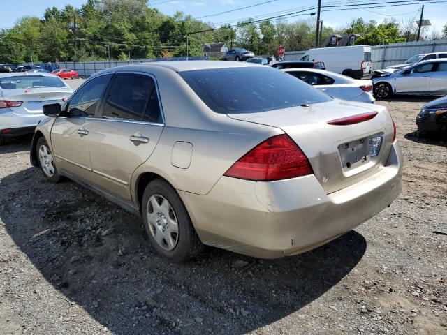 1HGCM56407A048354 - 2007 HONDA ACCORD LX GOLD photo 3