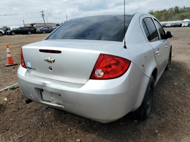 1G1AD5F50A7215453 - 2010 CHEVROLET COBALT 1LT SILVER photo 4