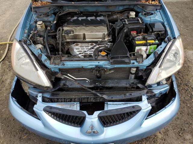 JA3AD29F24U028939 - 2004 MITSUBISHI LANCER LS BLUE photo 7