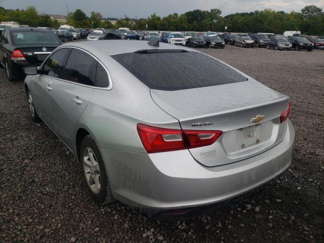 1G1ZB5ST9JF115497 - 2018 CHEVROLET MALIBU LS SILVER photo 3