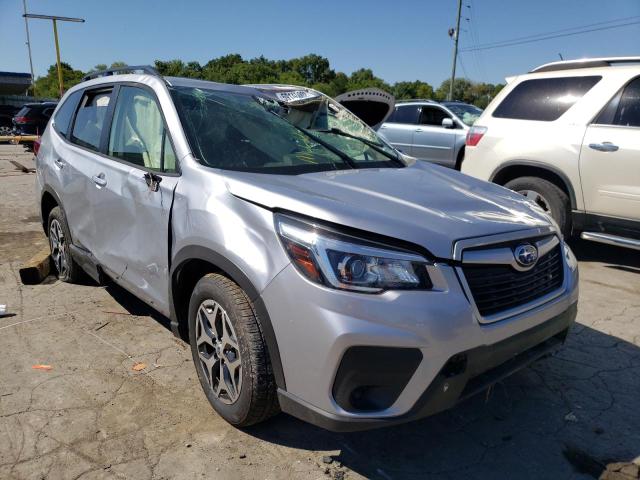 JF2SKAGC4KH566452 - 2019 SUBARU FORESTER P SILVER photo 1