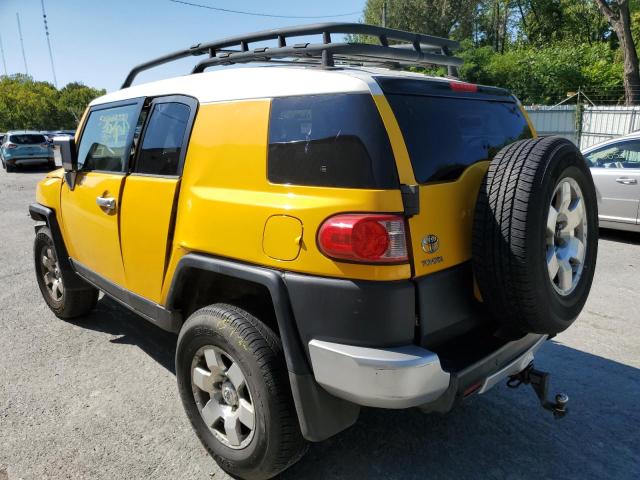 JTEBU11F470070497 - 2007 TOYOTA FJ CRUISER YELLOW photo 3