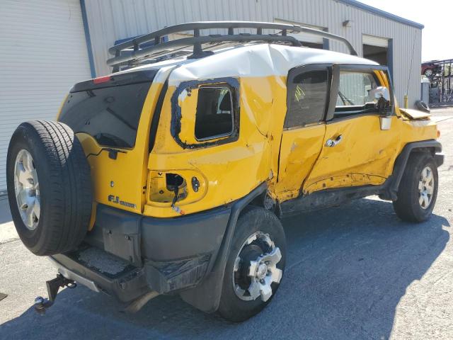 JTEBU11F470070497 - 2007 TOYOTA FJ CRUISER YELLOW photo 4