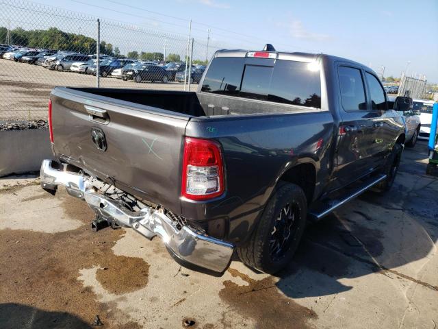 1C6SRFFT9KN585046 - 2019 RAM 1500 BIG H GRAY photo 4