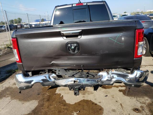 1C6SRFFT9KN585046 - 2019 RAM 1500 BIG H GRAY photo 6