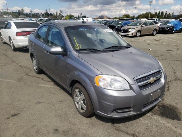 KL1TD56E09B393914 - 2009 CHEVROLET AVEO LS 银色 照片 1