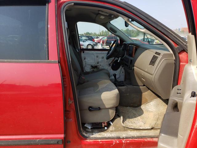 3D7KS28D56G128816 - 2006 DODGE RAM 2500 S Կարմիր լուսանկար 5