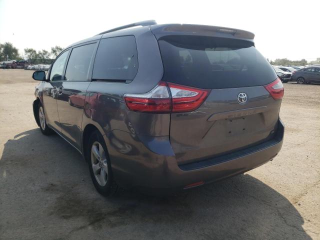 5TDKK3DC4FS547660 - 2015 TOYOTA SIENNA LE GRAY photo 3