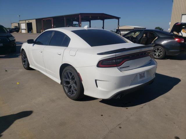 2C3CDXHG7KH545871 - 2019 DODGE CHARGER GT WHITE photo 3