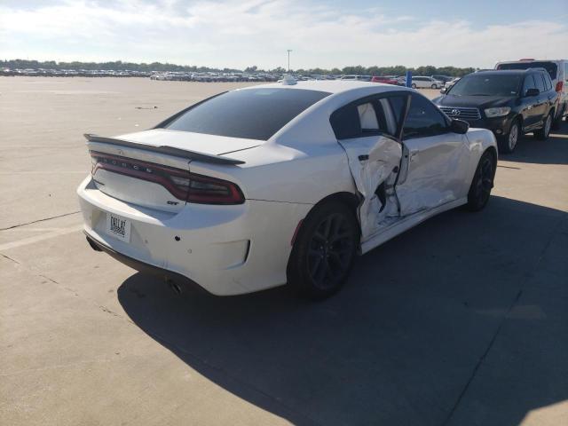 2C3CDXHG7KH545871 - 2019 DODGE CHARGER GT WHITE photo 9