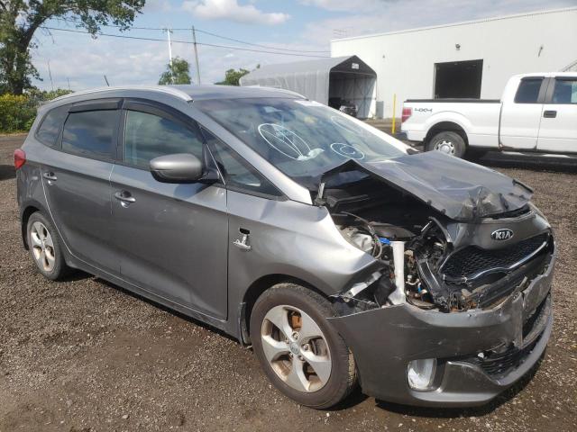 KNAHT8A33F7118767 - 2015 KIA RONDO GRAY photo 1