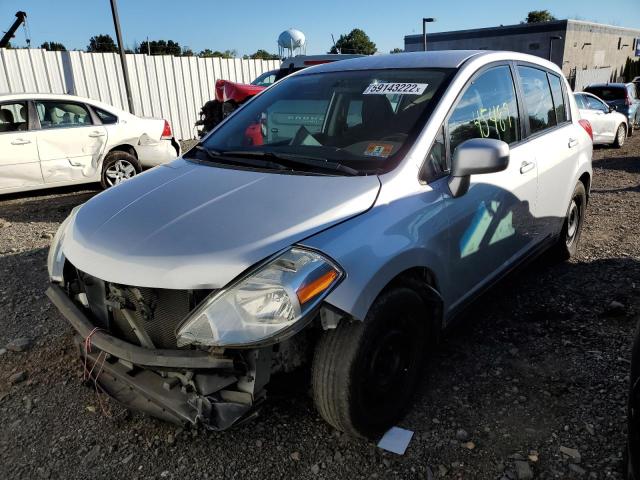 3N1BC13E09L391652 - 2009 NISSAN VERSA S SILVER photo 2