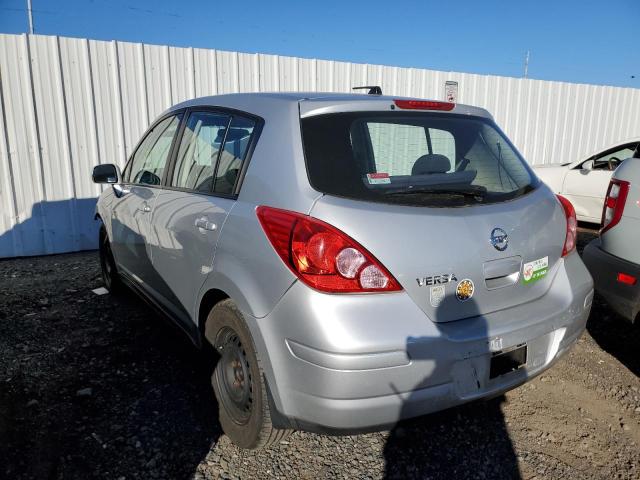 3N1BC13E09L391652 - 2009 NISSAN VERSA S SILVER photo 3