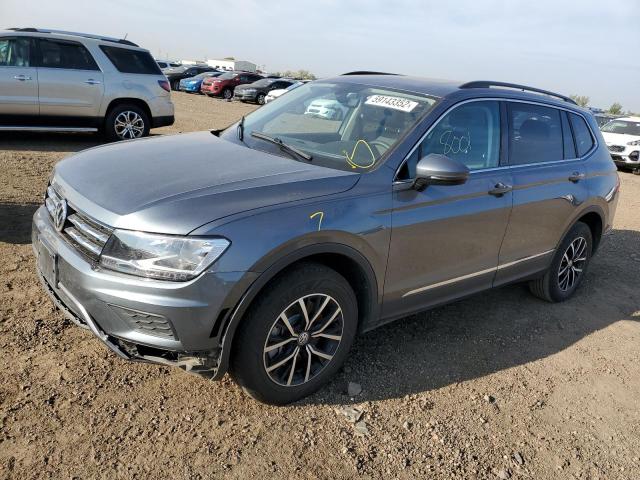 3VV2B7AX1MM068755 - 2021 VOLKSWAGEN TIGUAN SE GRAY photo 2