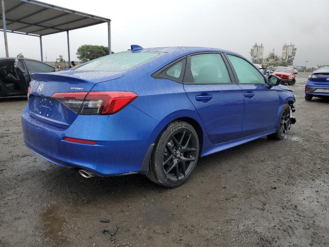2HGFE2F56NH547398 - 2022 HONDA CIVIC SPOR BLUE photo 4