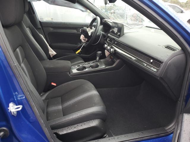 2HGFE2F56NH547398 - 2022 HONDA CIVIC SPOR BLUE photo 5