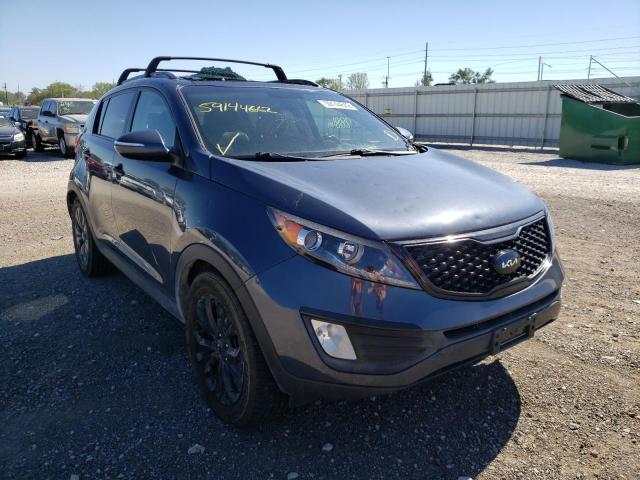 KNDPC3A6XD7350677 - 2013 KIA SPORTAGE S BLUE photo 1