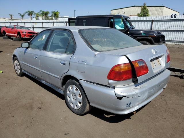 2HGEJ6612XH580557 - 1999 HONDA CIVIC BASE SILVER photo 3