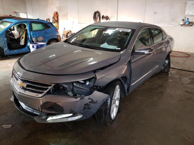 1G1105S31KU105515 - 2019 CHEVROLET IMPALA PRE ვერცხლისფერი ფოტო 2