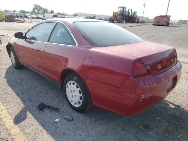 1HGCG32421A025716 - 2001 HONDA ACCORD LX RED photo 3