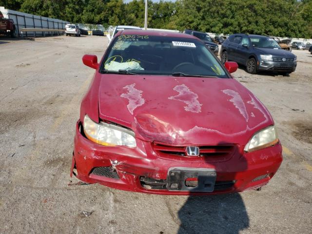 1HGCG32421A025716 - 2001 HONDA ACCORD LX RED photo 9